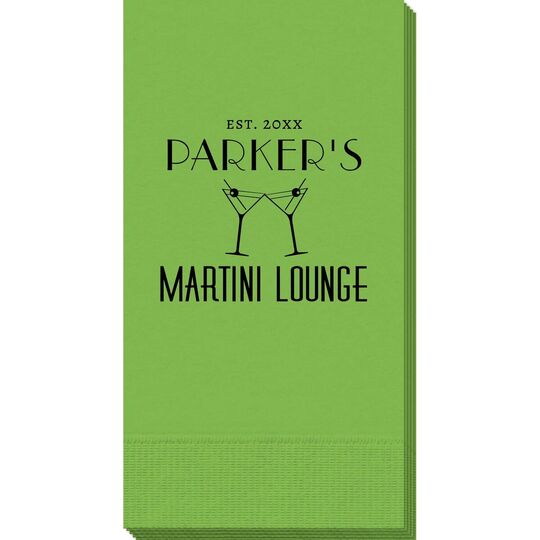 Martini Lounge Guest Towels